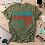 Out of Office, Still On Call Shirt — Military Green