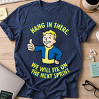 Hang In There Next Sprint Shirt - Navy