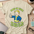 Hang In There Next Sprint Shirt - Natural