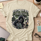 Tech Debt Collector Cyberpunk Shirt — Natural storefront mockup