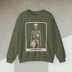 Code Culture skeleton engineer sweatshirt funny programmer Sweatshirt in S — Code Culture developer clothing