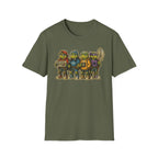 Coding Turtles Retro Illustration Shirt