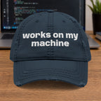 works on my
machine Embroidered Cap