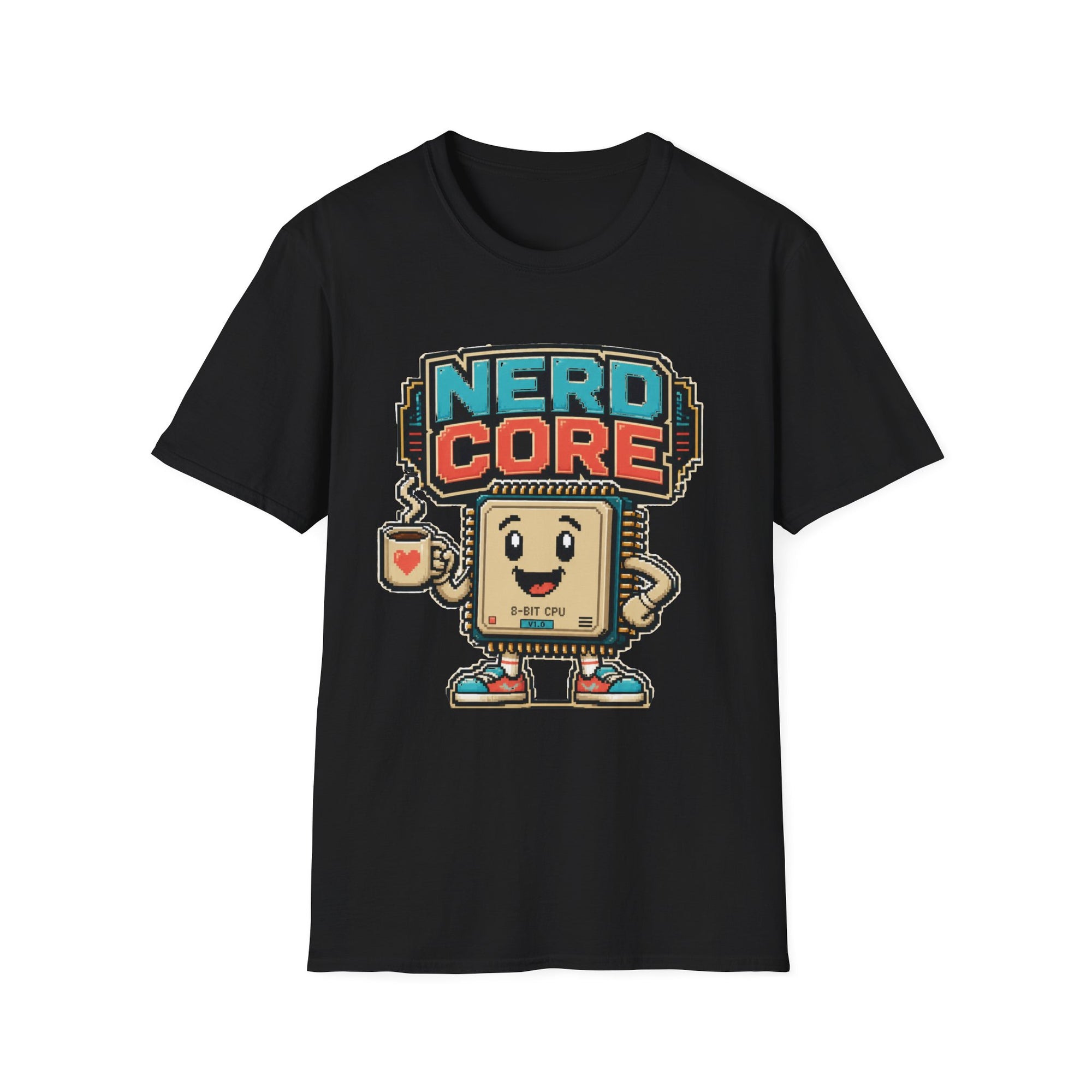 Nerd Core Pixel Art Shirt