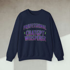 Code Culture professional chatgpt whisperer sweatshirt funny programmer Sweatshirt in S — Code Culture developer clothing