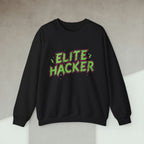 Code Culture elite hacker sweatshirt funny programmer Sweatshirt in S — Code Culture developer clothing