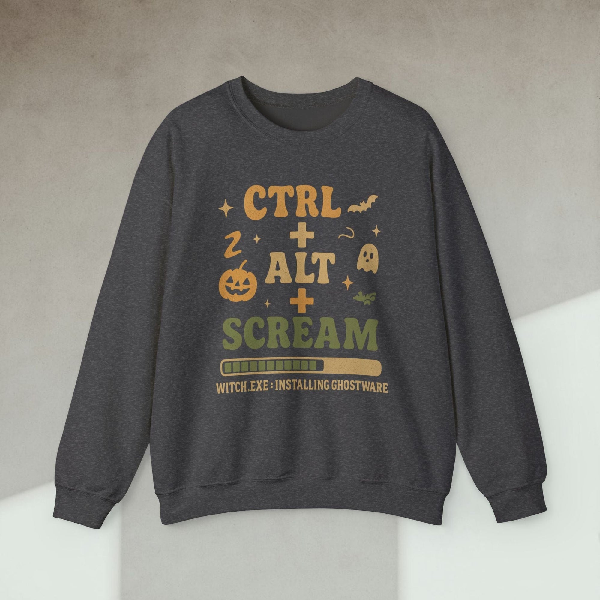 ctrl + alt + scream sweatshirt
