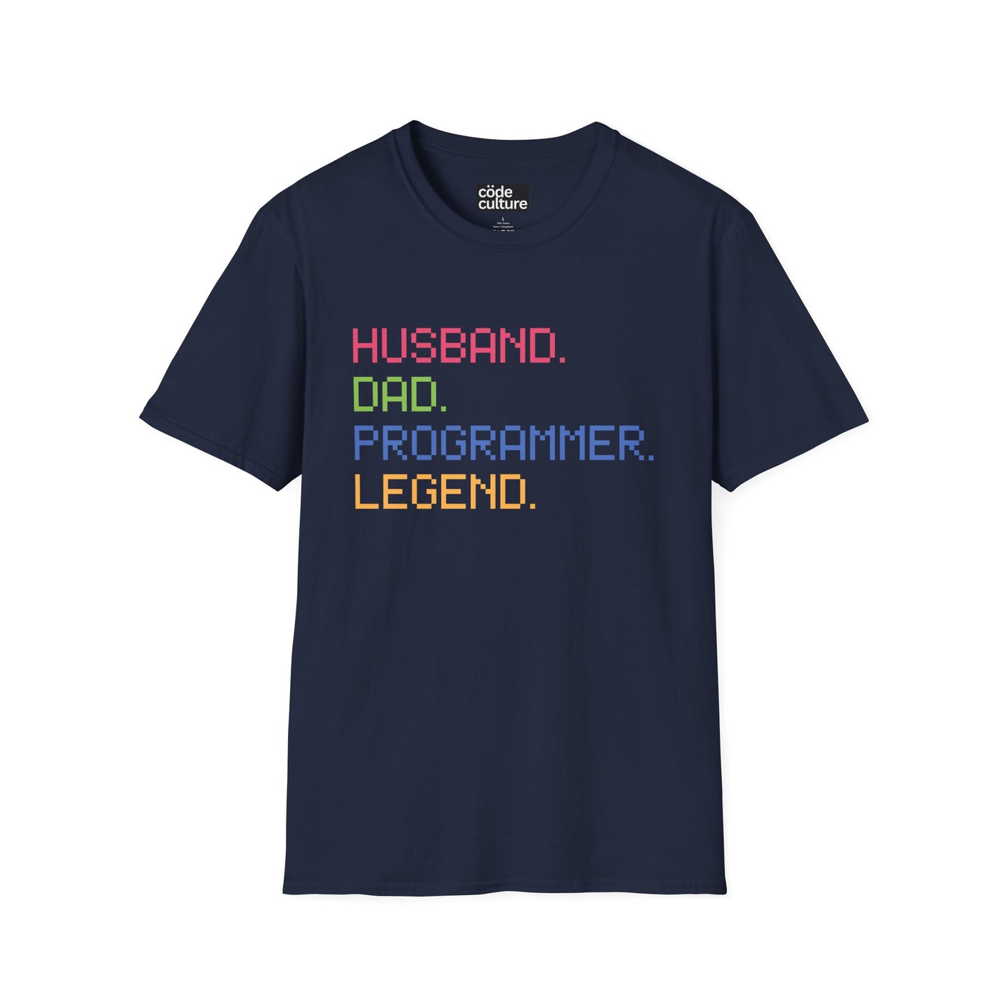 husband dad programmer legend shirt