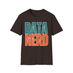 Data Nerd Vintage Typography Shirt