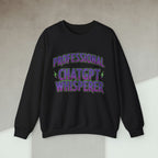 Code Culture professional chatgpt whisperer sweatshirt funny programmer Sweatshirt in S — Code Culture developer clothing