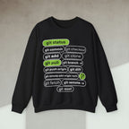 Code Culture git status sweatshirt funny programmer Sweatshirt in S — Code Culture developer clothing