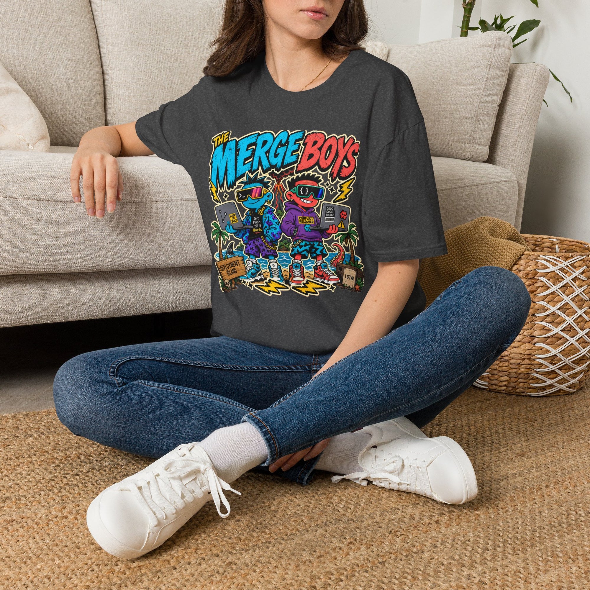 The Merge Boys Retro Streetwear Shirt