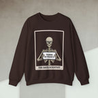 Code Culture skeleton data scientist sweatshirt funny programmer Sweatshirt in S — Code Culture developer clothing