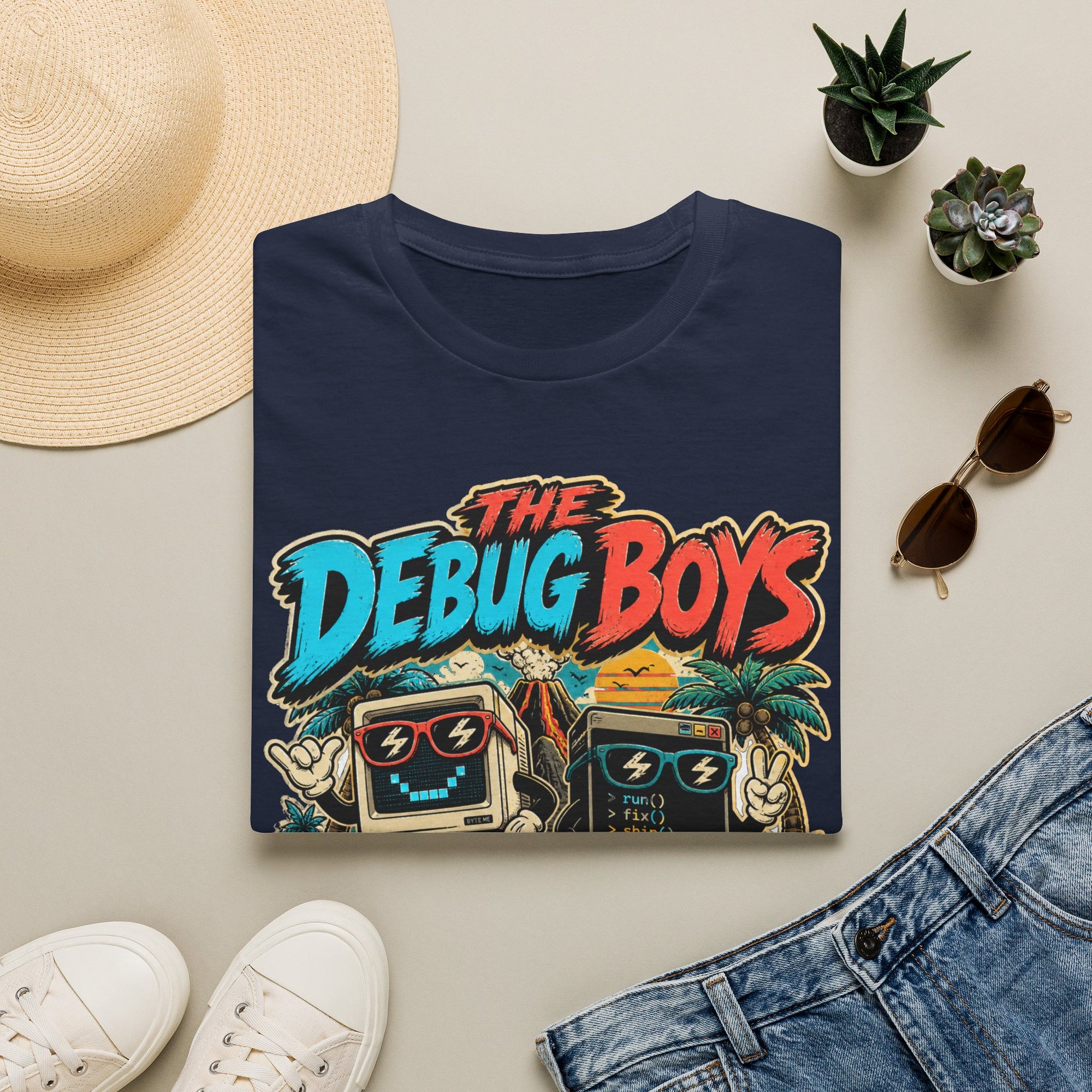 The Debug Boys Retro Tech Shirt