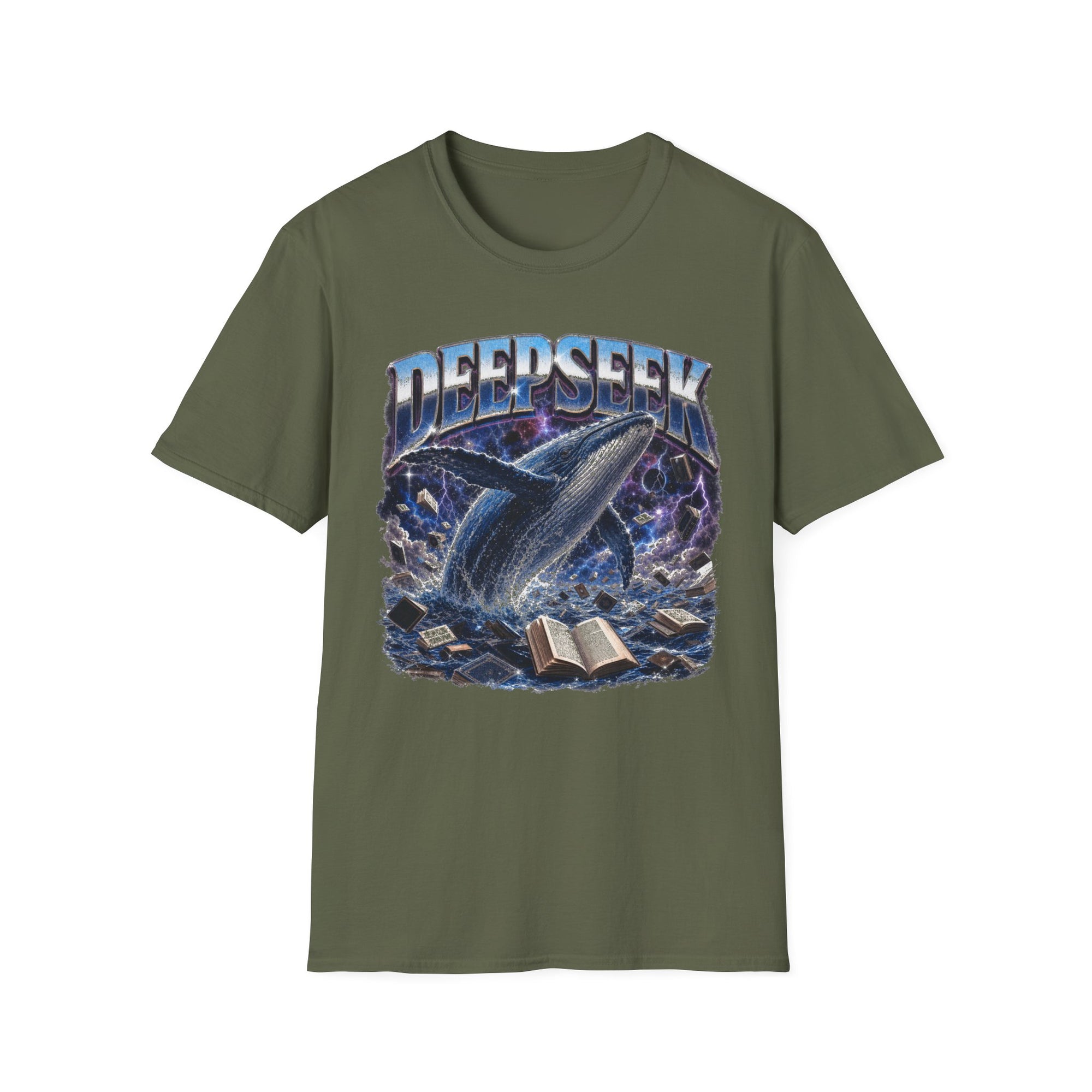 DeepSeek Cosmic Whale Shirt