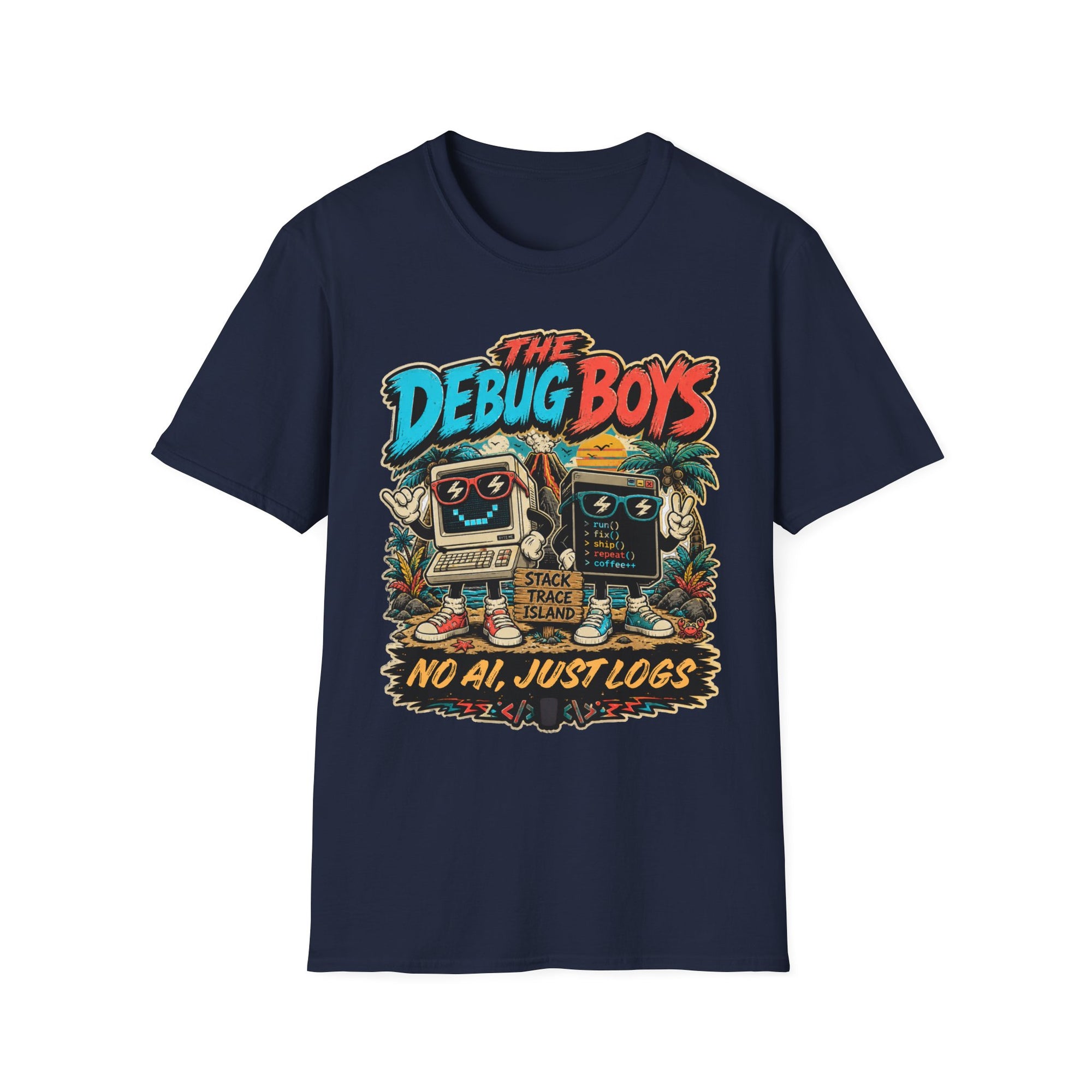 The Debug Boys Retro Tech Shirt