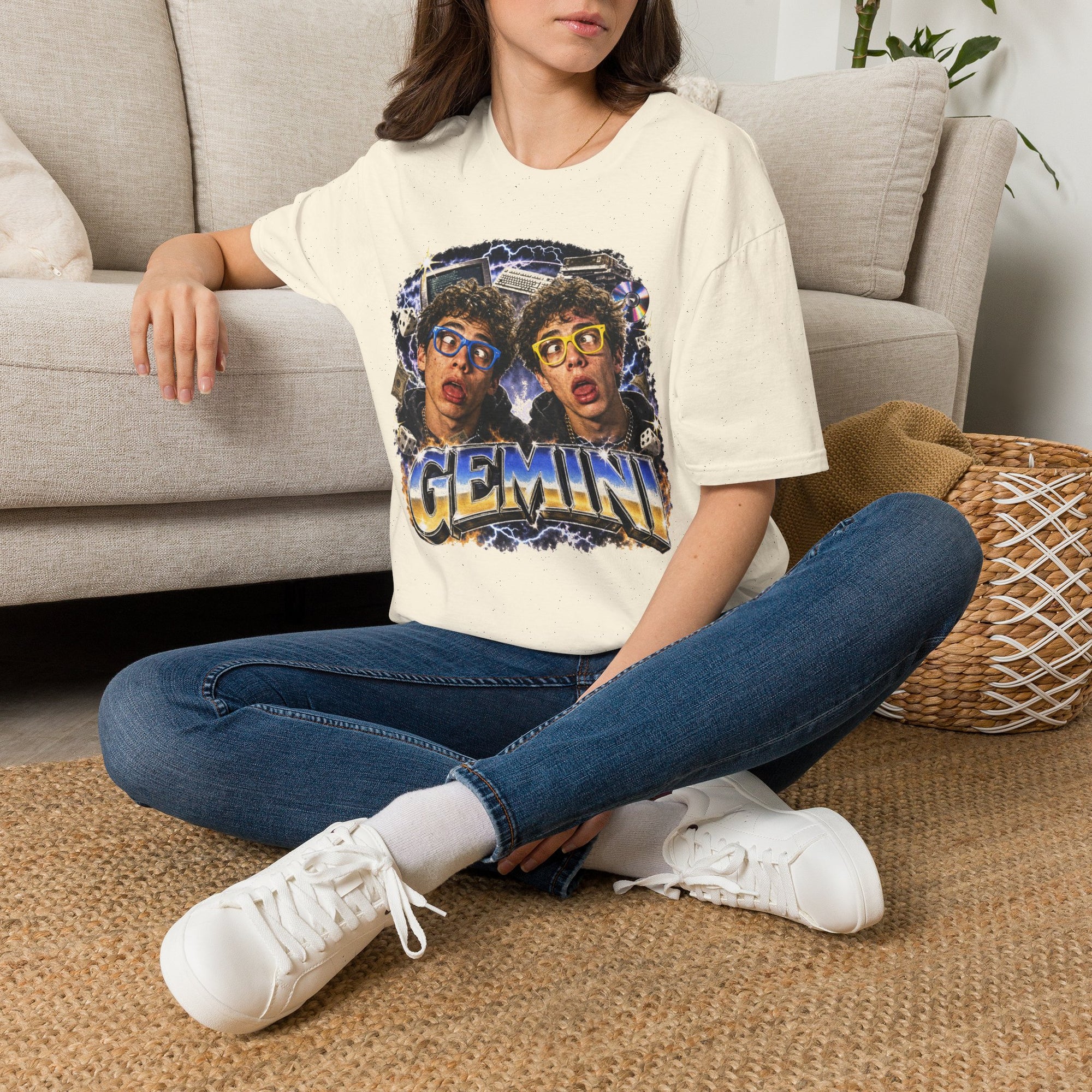 Gemini Cyberpunk Graphic Shirt