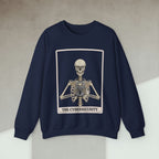 Code Culture skeleton cybersecurity sweatshirt funny programmer Sweatshirt in S — Code Culture developer clothing