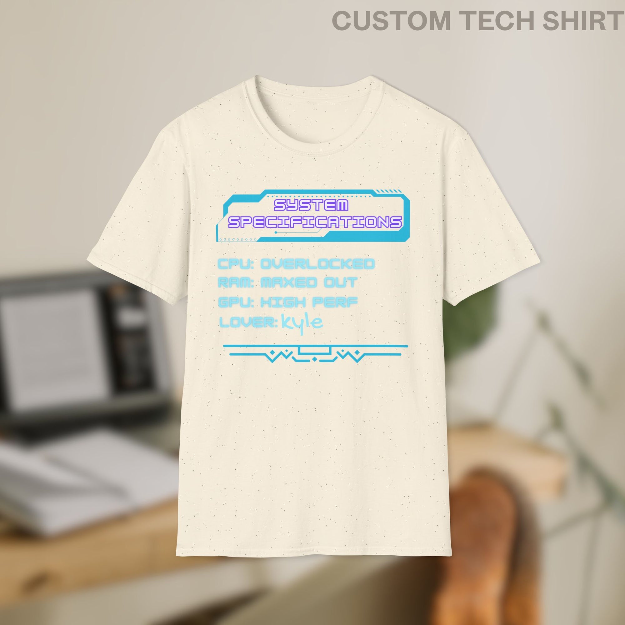system specification Custom Shirt
