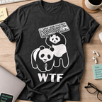 WTF Panda Shirt - Black