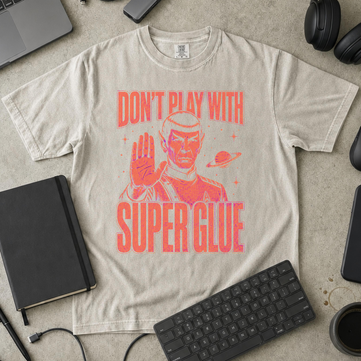 Nerd Collection Artwork 013 Premium Shirt - Ivory mockup