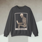 Code Culture working skeleton developer sweatshirt funny programmer Sweatshirt in S — Code Culture developer clothing