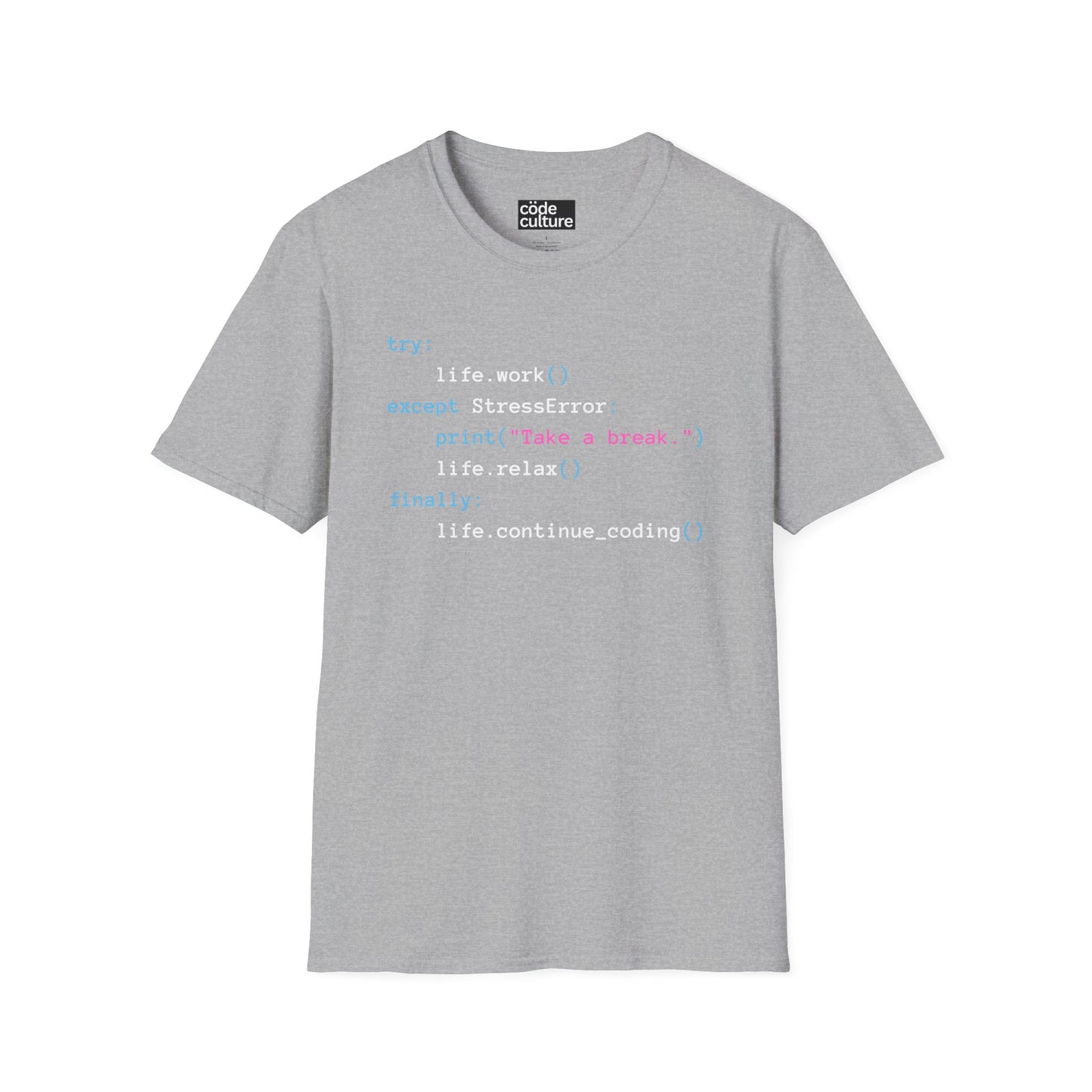 print(take a break) shirt