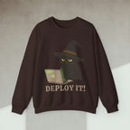 deploy it cat sweatshirt