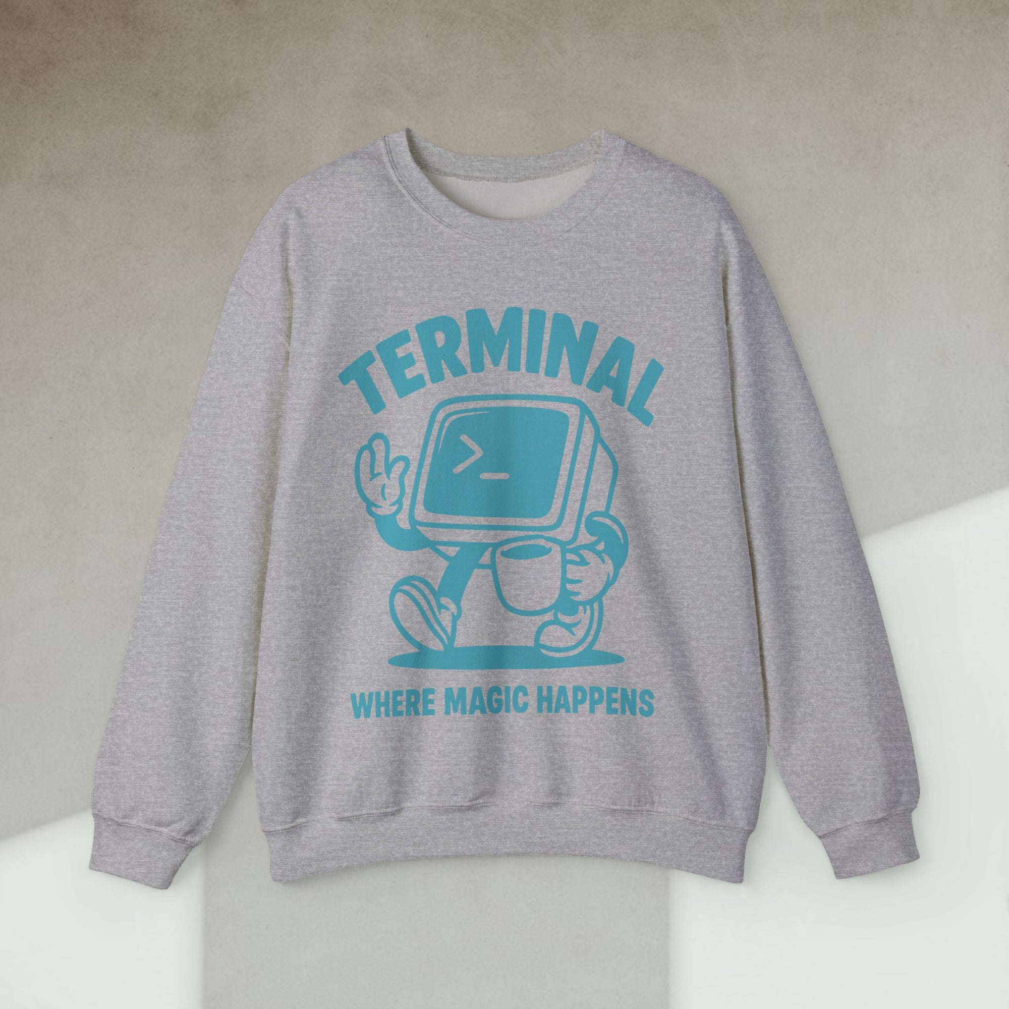 terminal where magic happens Sweatshirt