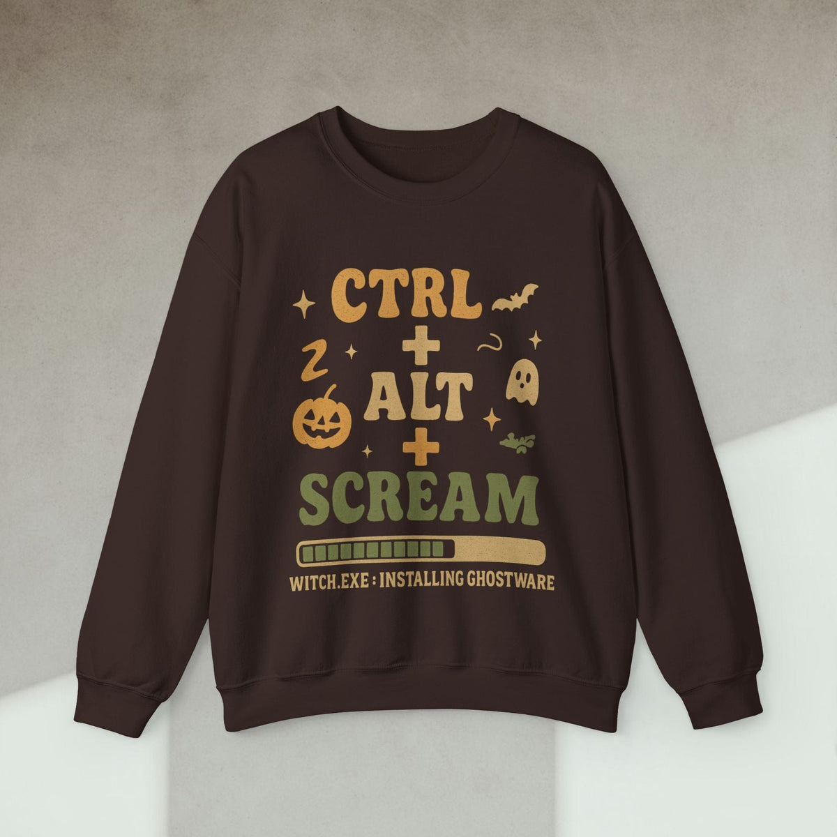 Code Culture ctrl alt scream sweatshirt funny programmer Sweatshirt in S — Code Culture developer clothing