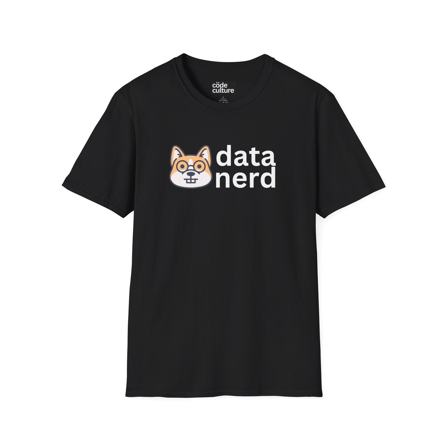 data nerd doggie shirt