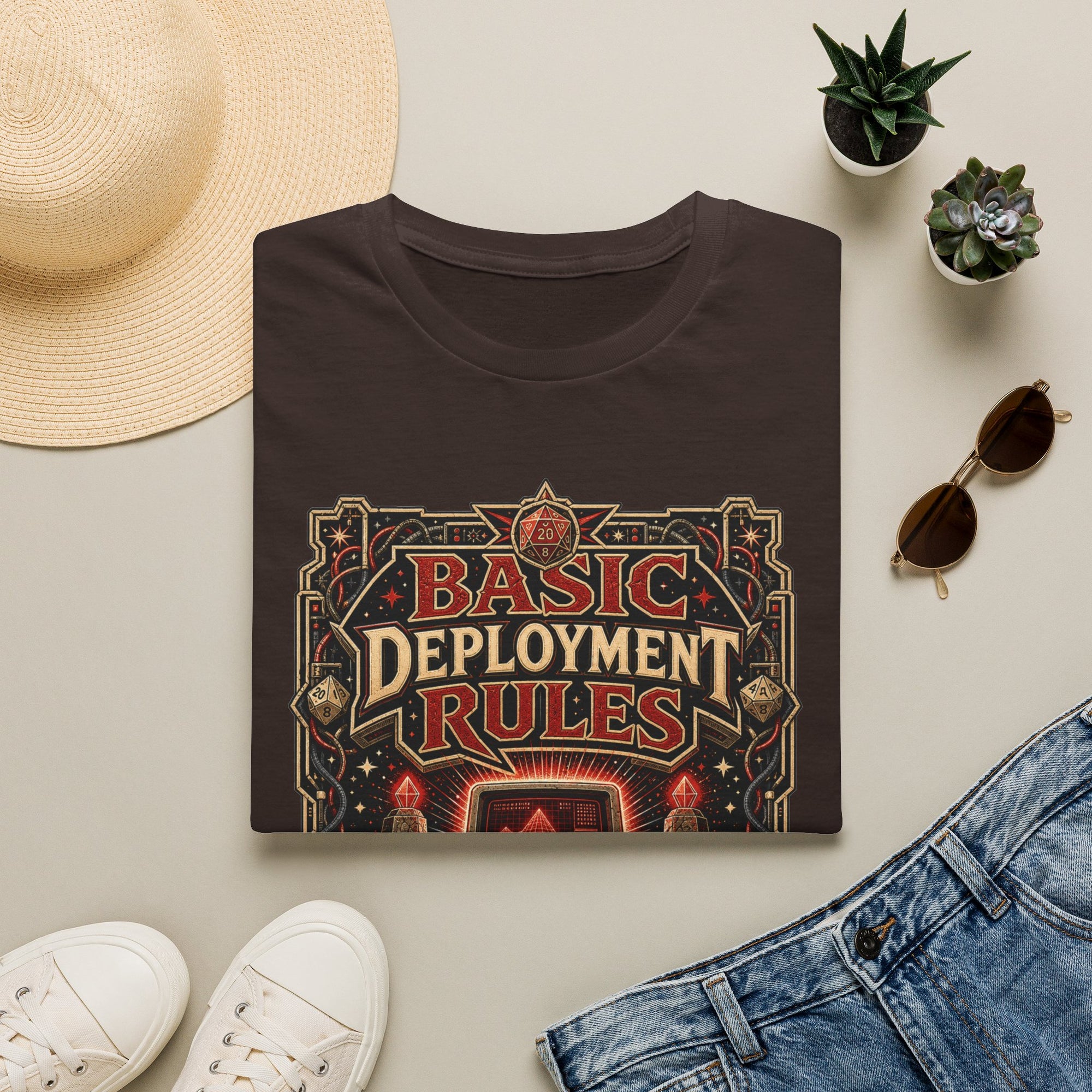 Basic Deployment Rules Retro Fantasy Shirt