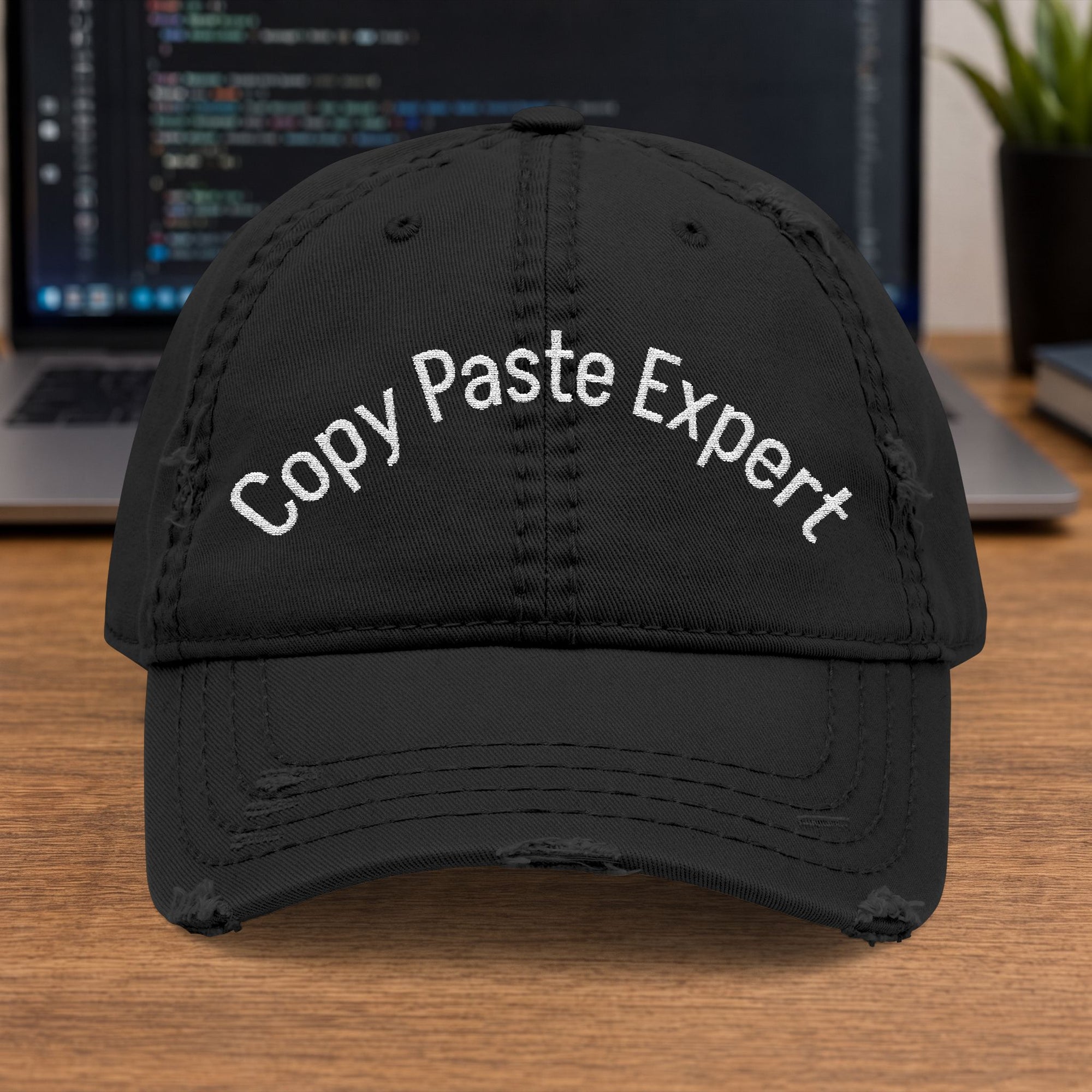 Copy Paste Expert Embroidered Cap
