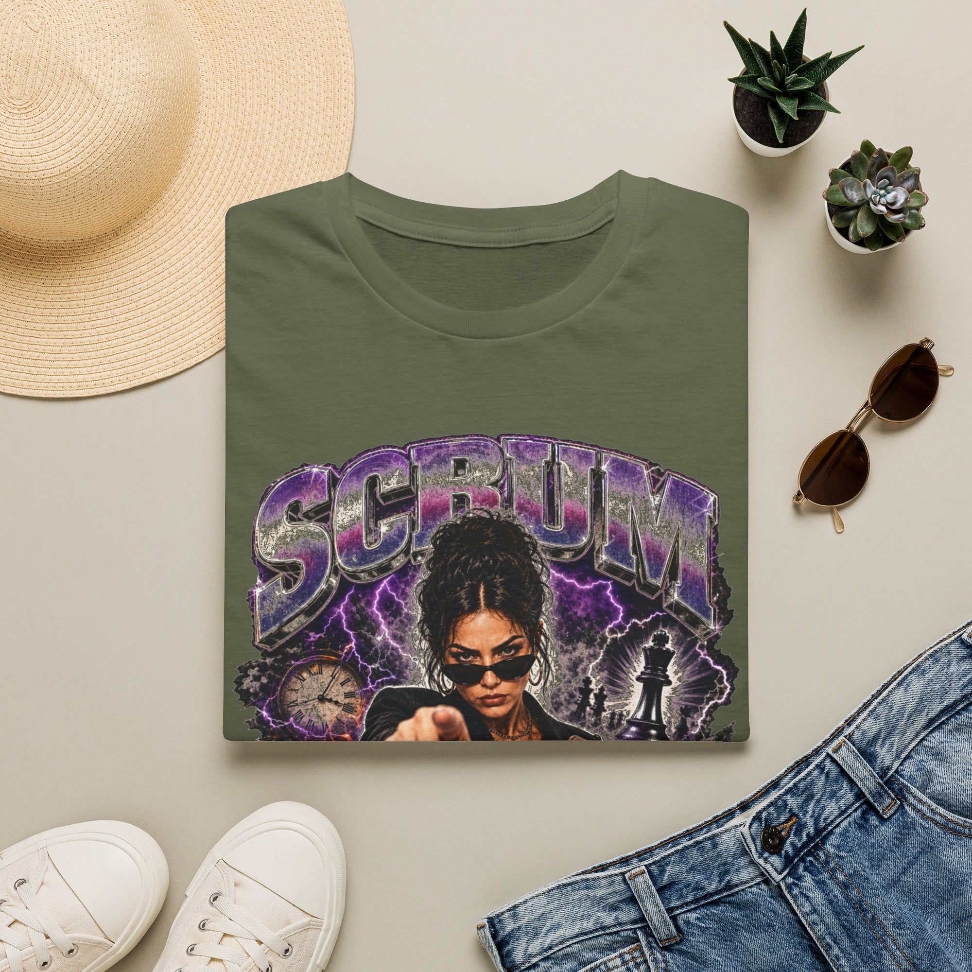 Scrum Master Cyberpunk Graphic Shirt