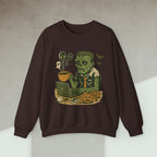 Code Culture tired developer zombie sweatshirt funny programmer Sweatshirt in S — Code Culture developer clothing