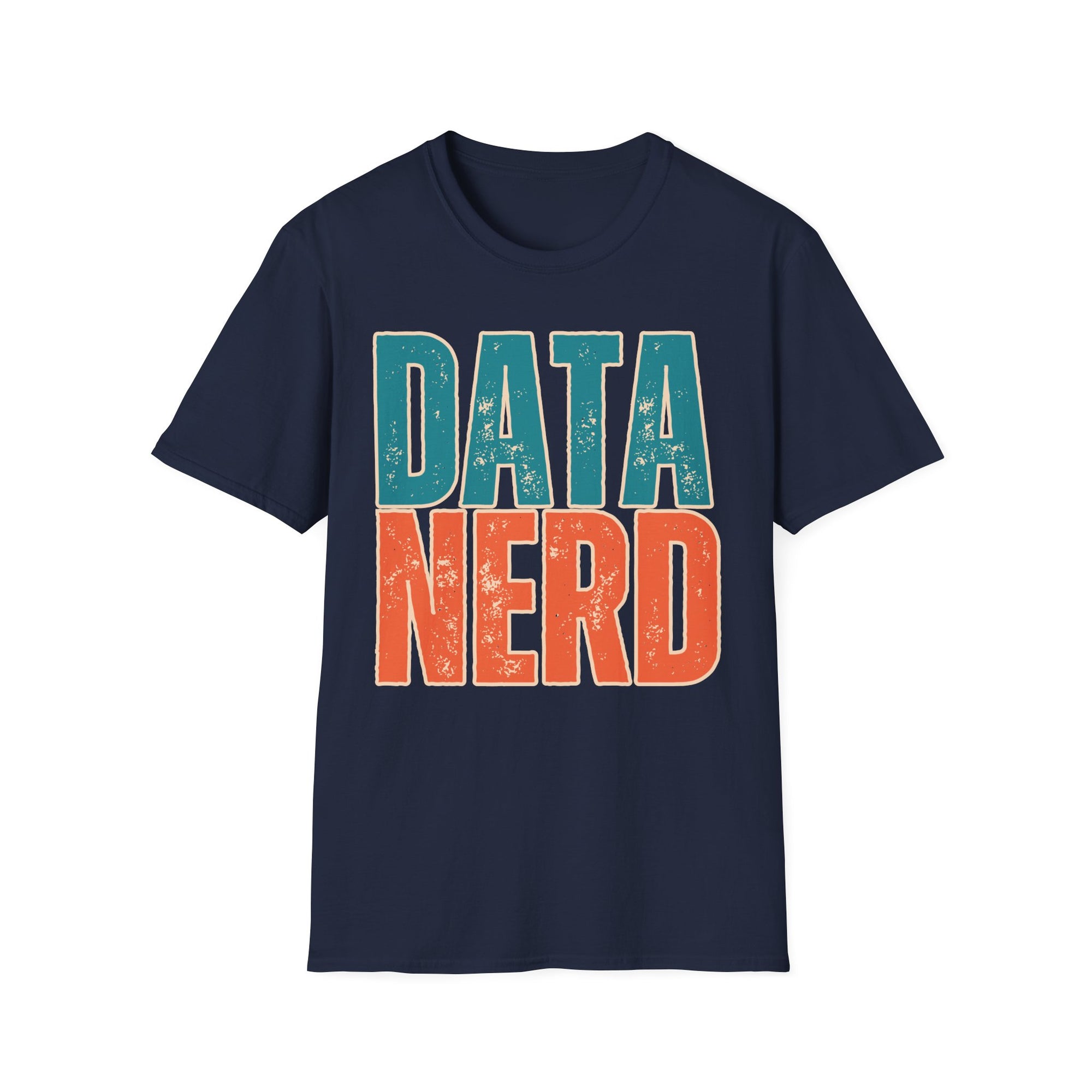 Data Nerd Vintage Typography Shirt