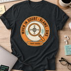 When in Doubt Blame DNS Shirt — Black