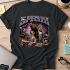 Sprint Grit Sports Shirt — Black storefront mockup
