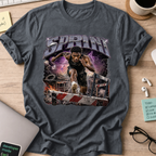 Sprint Grit Sports Shirt — Dark Heather storefront mockup