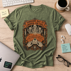 Someone Has to Answer for This Shirt — Military Green