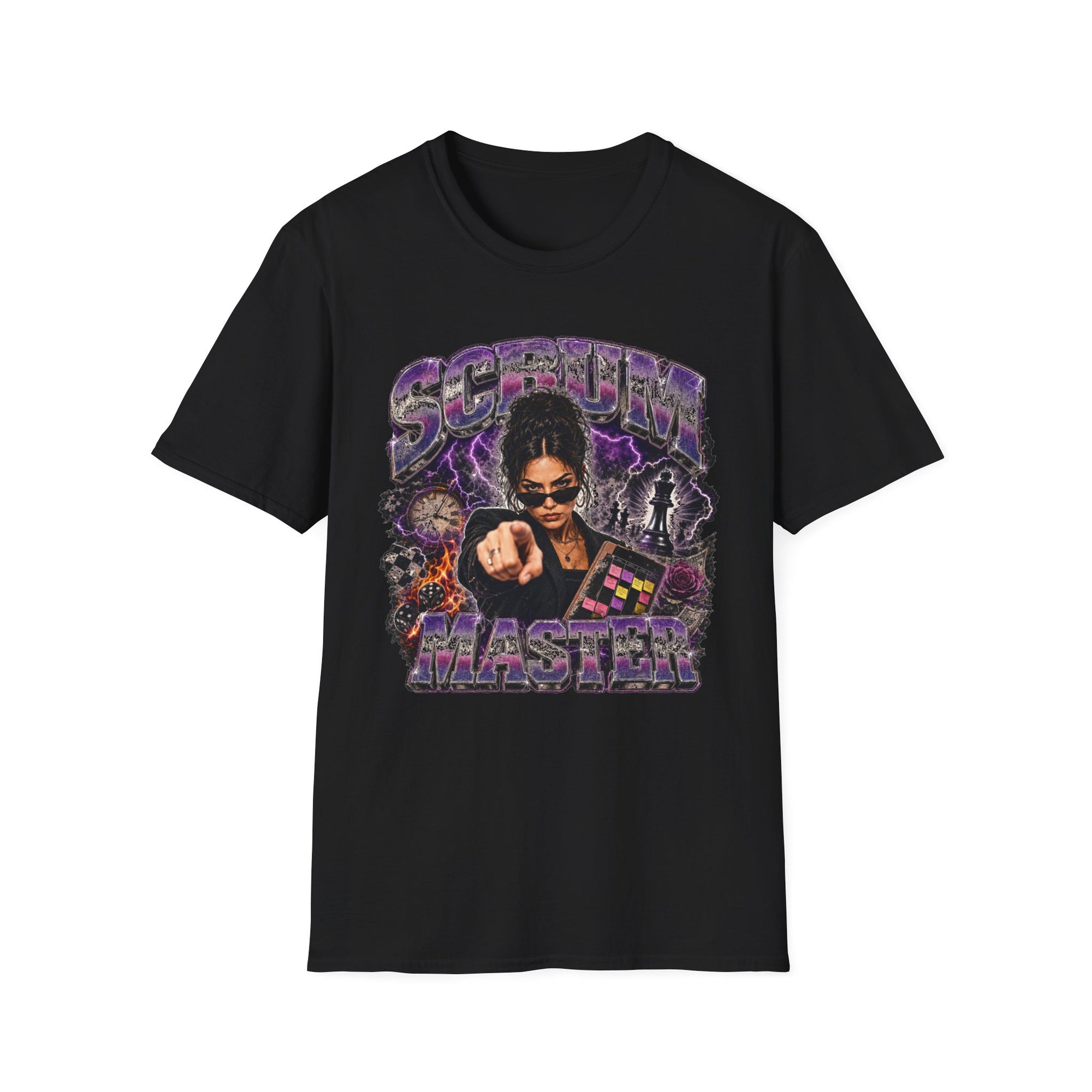 Scrum Master Cyberpunk Graphic Shirt
