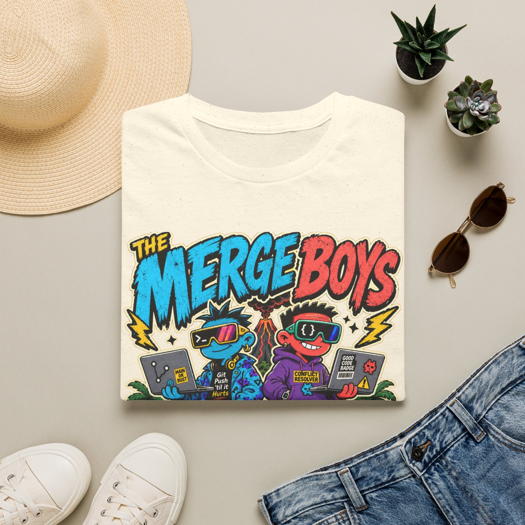 The Merge Boys Retro Streetwear Shirt