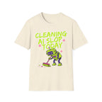 Cleaning AI Slop Today Graffiti Robot Shirt