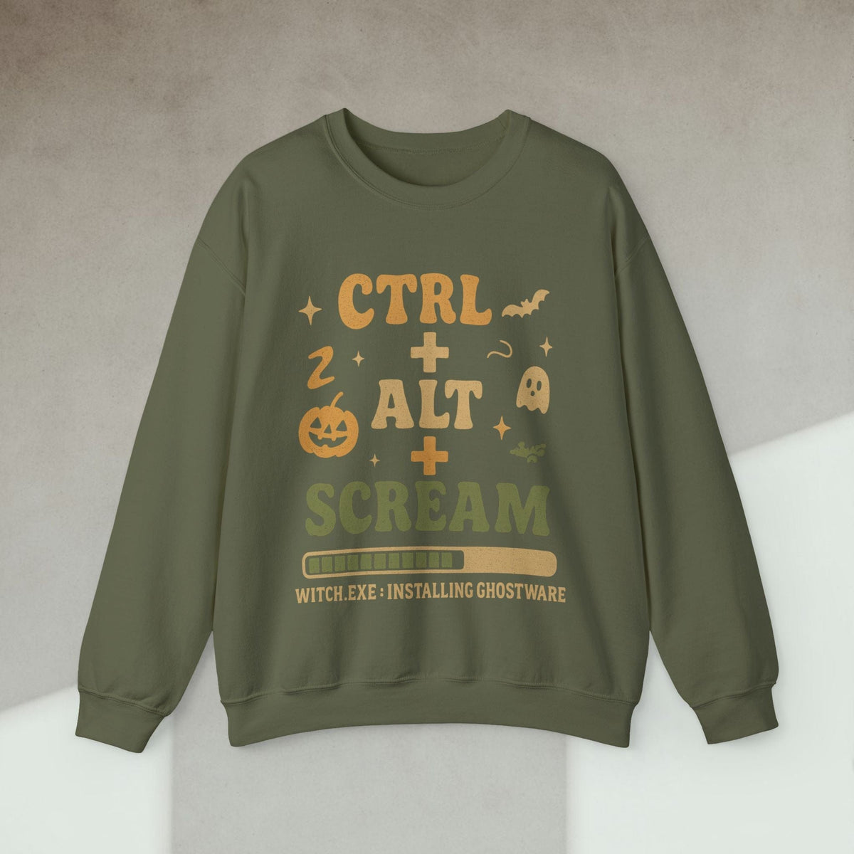 Code Culture ctrl alt scream sweatshirt funny programmer Sweatshirt in S — Code Culture developer clothing
