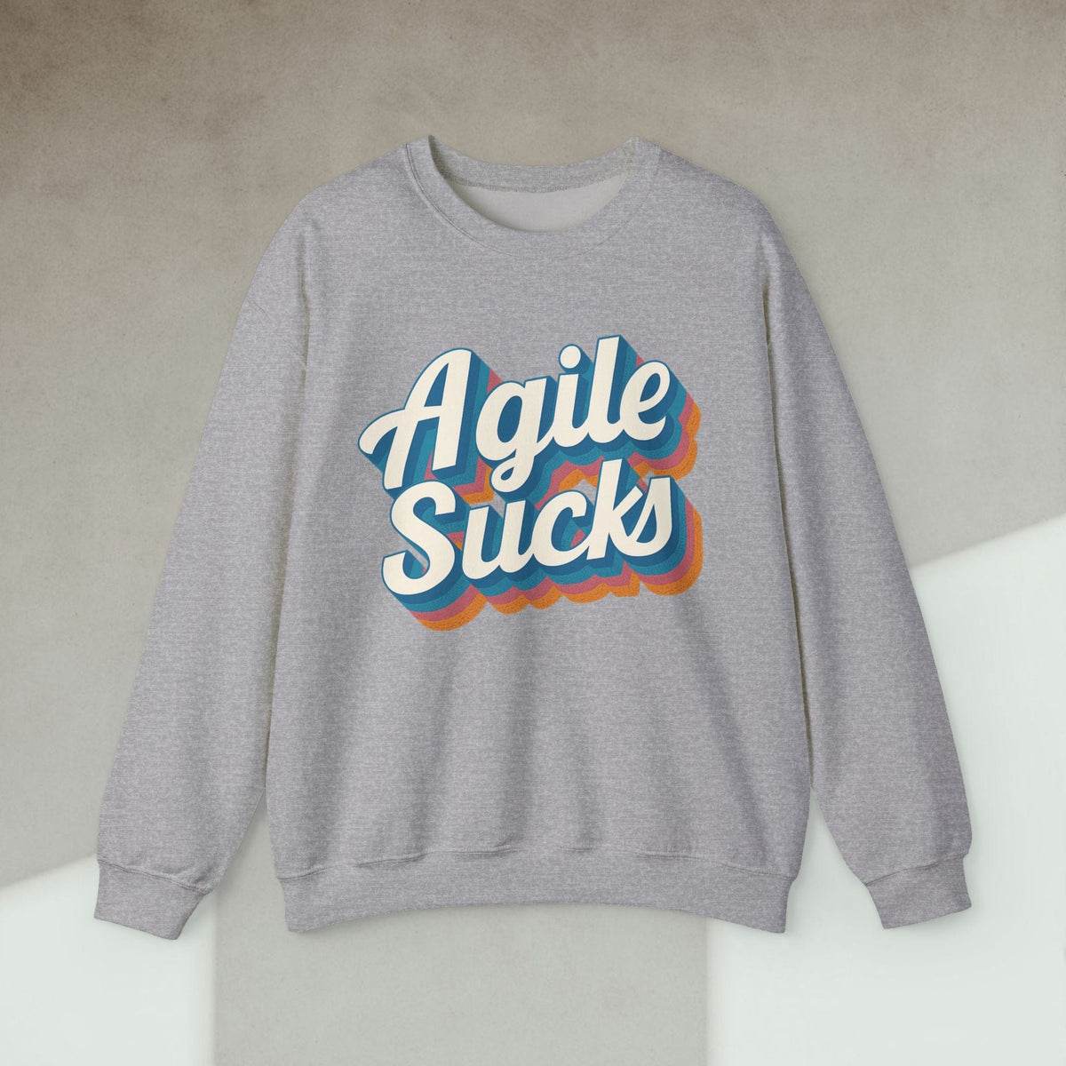 Code Culture Agile Sucks sweatshirt funny programmer Sweatshirt in S — Code Culture developer clothing
