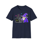 Wizard Coder Cartoon Shirt