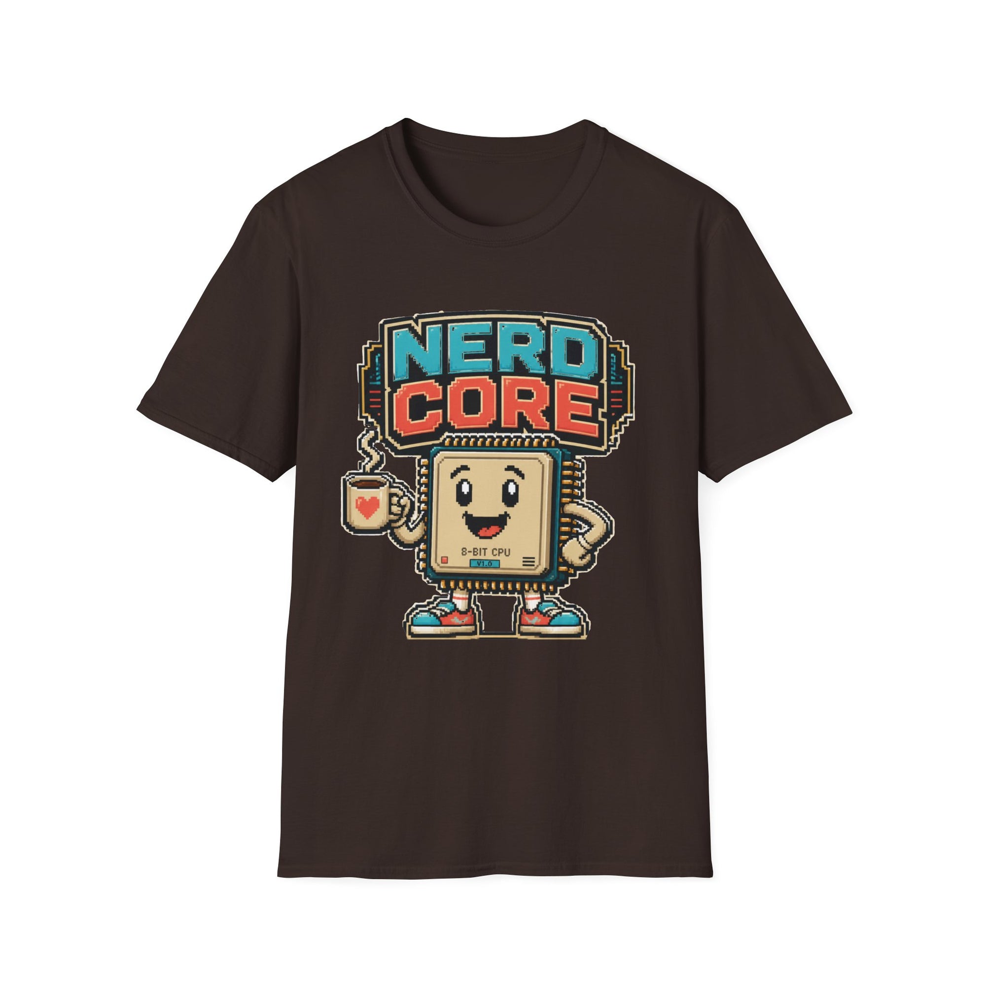 Nerd Core Pixel Art Shirt