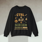 Code Culture ctrl alt scream sweatshirt funny programmer Sweatshirt in S — Code Culture developer clothing