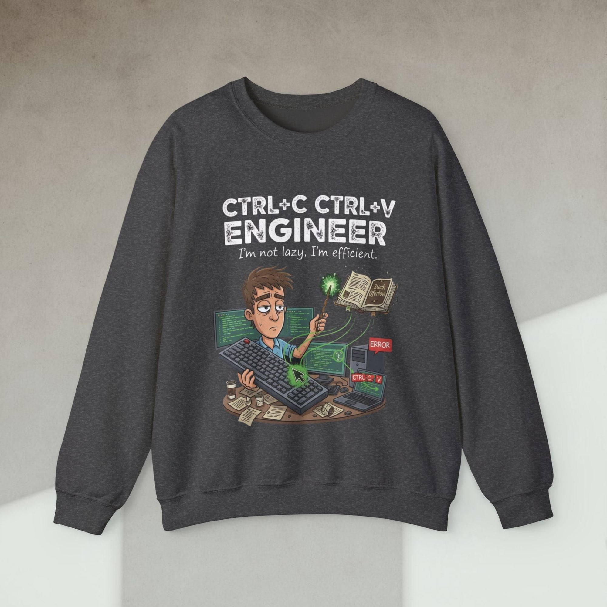 ctrl c ctrl v engineer sweatshirt