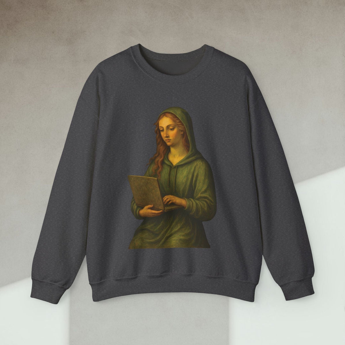 Code Culture renaissance dev sweatshirt funny programmer Sweatshirt in S — Code Culture developer clothing